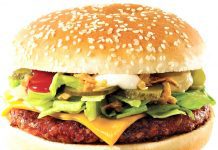 hamburger kaç kaloridir