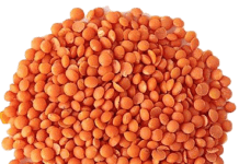 kırmızı mercimek kalori