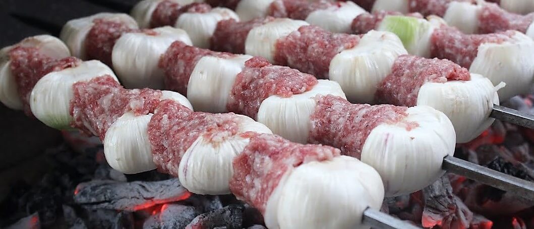 sarımsak kebabı