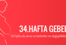 34 haftalık gebelik