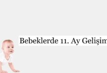 Bebeklerde 11. Ay Gelişimi