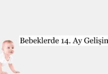 Bebeklerde 14. Ay Gelişimi