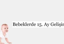 Bebeklerde 15. Ay Gelişimi