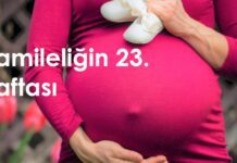 23 haftalık hamilelik