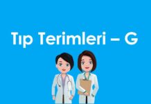 A’dan Z’ye Tıp Terimleri – G Harfi