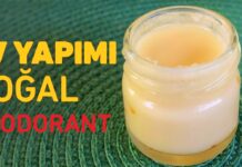 ev yapımı deodorant